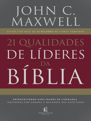 cover image of 21 qualidades de líderes na Bíblia